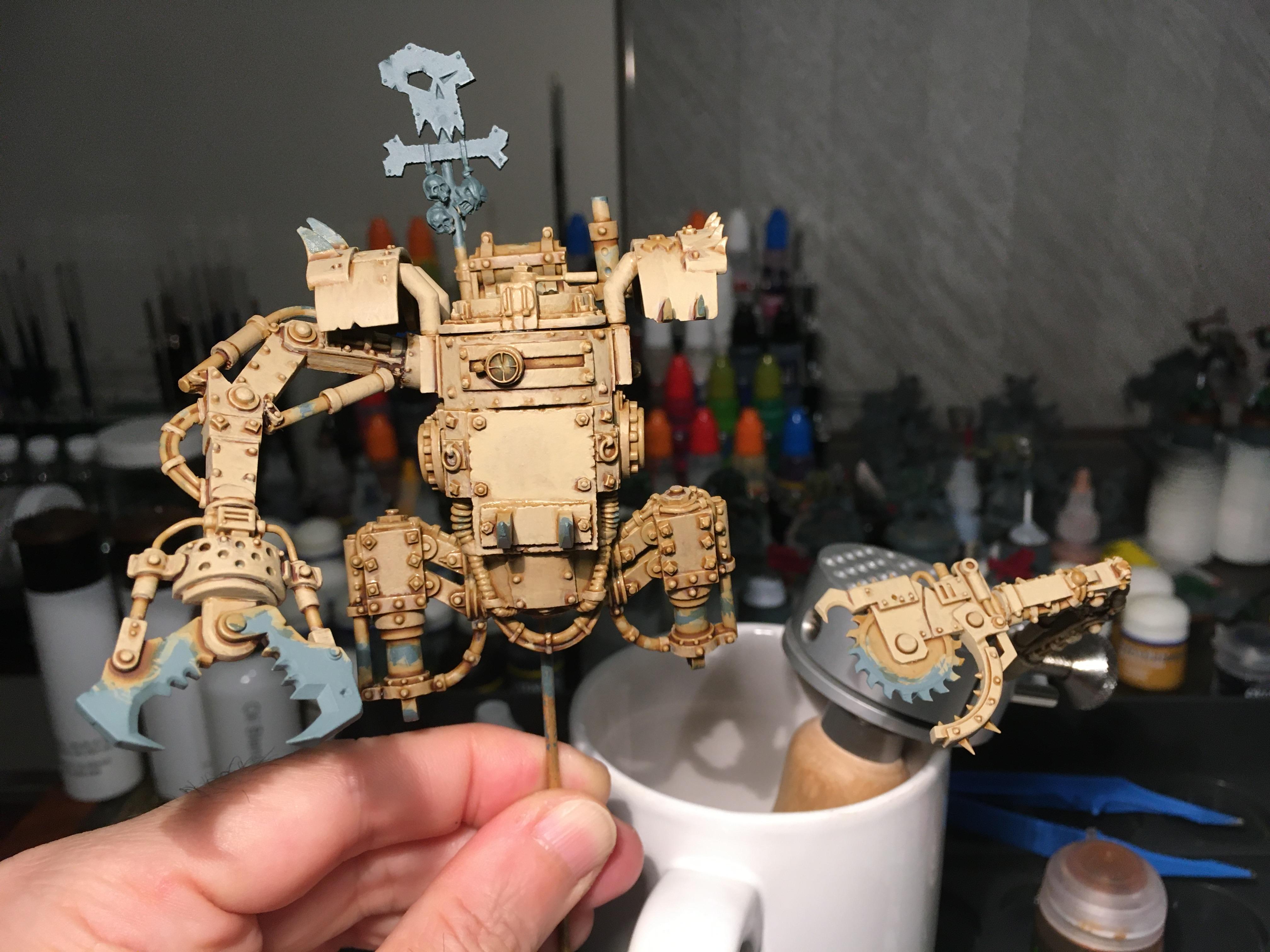 Deff Dread, Orks, Pip, Warhammer 40,000 Ork Deff Dread, Seraphim